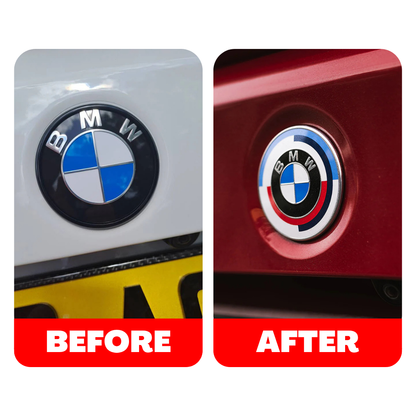 BMW 50th Anniversary Back Badge (Non-OEM)