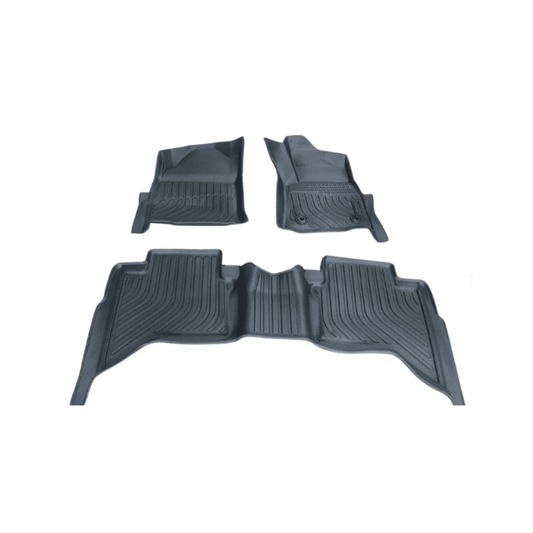 Toyota Hilux GD6 Auto Rubber Mats 2016-2025 (Non-OEM) - Platinum Auto Cafe