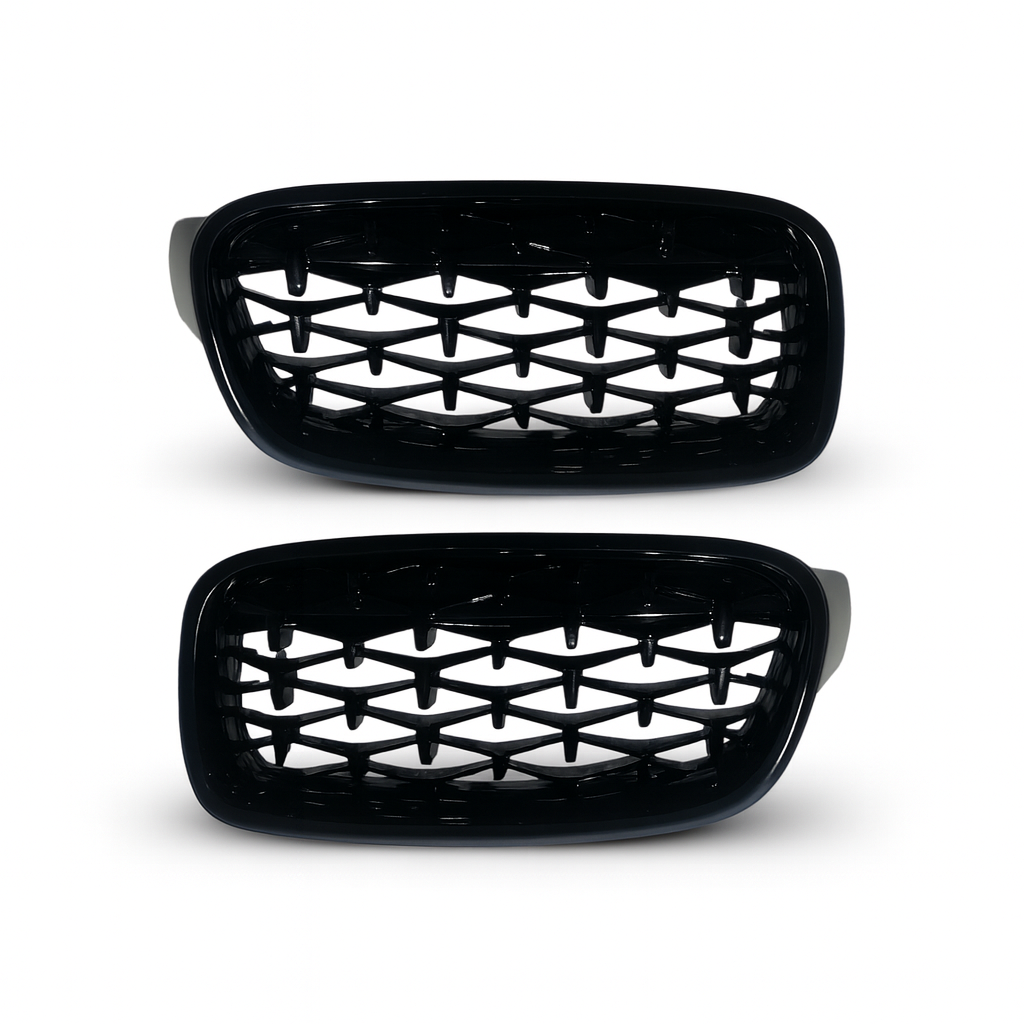 BMW F30 Diamond Kidney Grilles (Non-OEM)